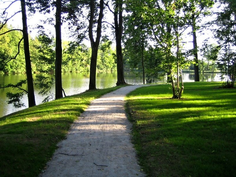 Popelín zámecký park